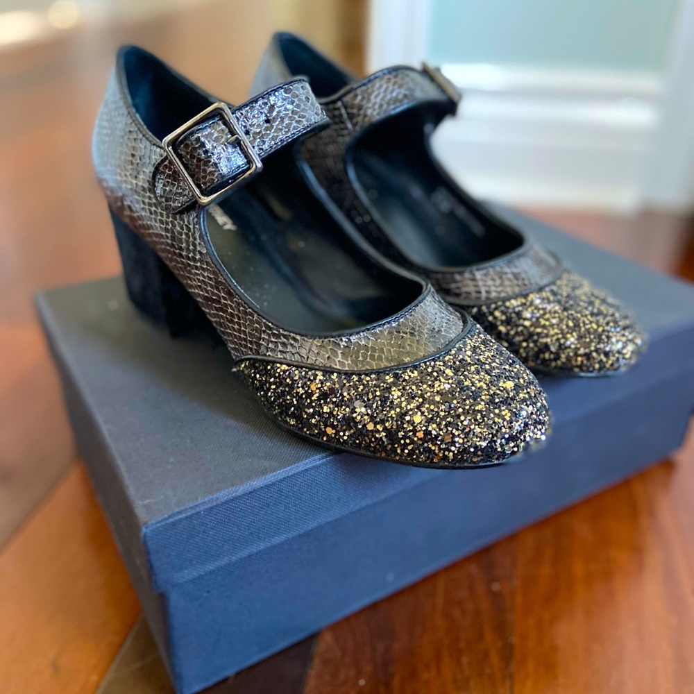 Nasty Gal Black Mary Jane Heels